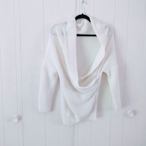 Off the shoulder sweater
